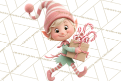 Santa&#039;s Workshop Christmas Clipart PNG &amp; Digital Clip Art Product Image 2