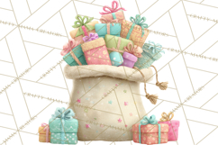 Santa&#039;s Workshop Christmas Clipart PNG &amp; Digital Clip Art Product Image 3