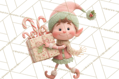 Santa&#039;s Workshop Christmas Clipart PNG &amp; Digital Clip Art Product Image 3