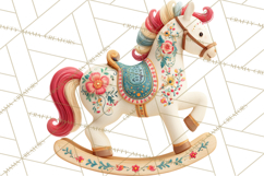 Santa&#039;s Workshop Christmas Clipart PNG &amp; Digital Clip Art Product Image 3