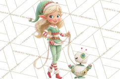 Santa&#039;s Workshop Christmas Clipart PNG &amp; Digital Clip Art Product Image 3