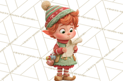 Santa&#039;s Workshop Christmas Clipart PNG &amp; Digital Clip Art Product Image 3