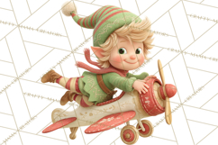 Santa&#039;s Workshop Christmas Clipart PNG &amp; Digital Clip Art Product Image 3