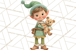 Santa&#039;s Workshop Christmas Clipart PNG &amp; Digital Clip Art Product Image 3