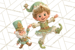 Santa&#039;s Workshop Christmas Clipart PNG &amp; Digital Clip Art Product Image 4