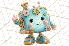 Santa&#039;s Workshop Christmas Clipart PNG &amp; Digital Clip Art Product Image 2