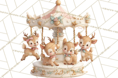 Santa&#039;s Workshop Christmas Clipart PNG &amp; Digital Clip Art Product Image 3