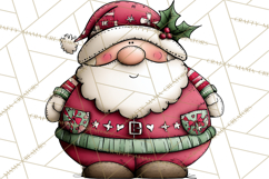 The Night Before Christmas Clipart, Santa&#039;s Sleigh PNG Product Image 3