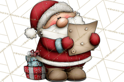 The Night Before Christmas Clipart, Santa&#039;s Sleigh PNG Product Image 5