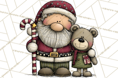 The Night Before Christmas Clipart, Santa&#039;s Sleigh PNG Product Image 5