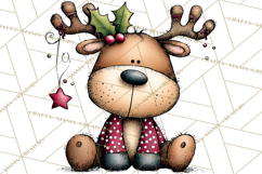 The Night Before Christmas Clipart, Santa&#039;s Sleigh PNG Product Image 3