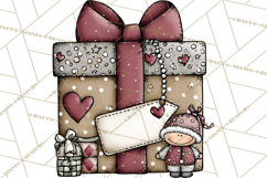 The Night Before Christmas Clipart, Santa&#039;s Sleigh PNG Product Image 4