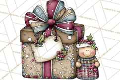 The Night Before Christmas Clipart, Santa&#039;s Sleigh PNG Product Image 5