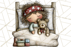 The Night Before Christmas Clipart, Santa&#039;s Sleigh PNG Product Image 3