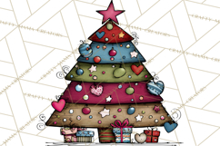 The Night Before Christmas Clipart, Santa&#039;s Sleigh PNG Product Image 4