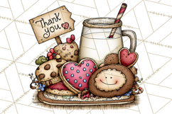 The Night Before Christmas Clipart, Santa&#039;s Sleigh PNG Product Image 2