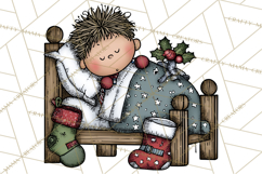 The Night Before Christmas Clipart, Santa&#039;s Sleigh PNG Product Image 2