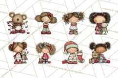 The Night Before Christmas Clipart, Santa&#039;s Sleigh PNG Product Image 3