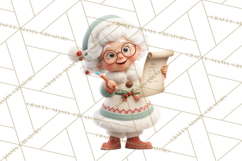Santa&#039;s Workshop Clipart, Christmas Elf &amp; Santa Clipart Png Product Image 3