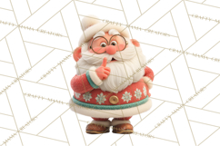 Santa&#039;s Workshop Clipart, Christmas Elf &amp; Santa Clipart Png Product Image 3