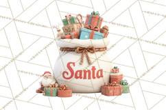 Santa&#039;s Workshop Clipart, Christmas Elf &amp; Santa Clipart Png Product Image 2