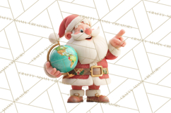 Santa&#039;s Workshop Clipart, Christmas Elf &amp; Santa Clipart Png Product Image 2
