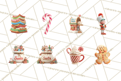 Santa&#039;s Workshop Clipart, Christmas Elf &amp; Santa Clipart Png Product Image 4