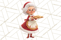 Santa&#039;s Workshop Clipart, Christmas Elf &amp; Santa Clipart Png Product Image 5
