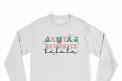 Santa&#039;s Favorite Ho Ho Ho | Retro | Christmas Holiday SVG Product Image 2