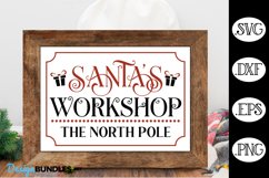 Santa's Workshop SVG | Christmas SVG Product Image 1