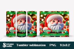 Christmas tumbler bundle | Santa Claus tumbler sublimation Product Image 3