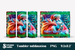 Christmas tumbler bundle | Santa Claus tumbler sublimation Product Image 4