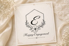 Santhina Flower Monogram Product Image 3
