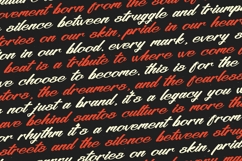 Santos Kulture - Modern Calligraphy Font Product Image 13