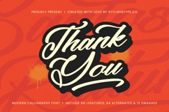 Santos Kulture - Modern Calligraphy Font Product Image 20