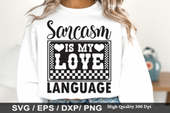 Sarcastic SVG Design - My Level of Sarcasm Depends on Your L Product Image 5