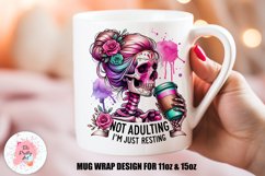 Sarcastic Mug Wrap For 11 oz and 15 oz, 3d Mug, Funny Quotes Png