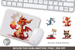 Cynical Critters Valentine Mouse Pad Product Image 1