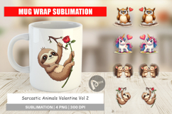 Cynical Critters Valentine Mug Wrap Product Image 1