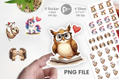 Cynical Critters Valentine Sticker Product Image 1