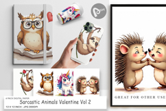 Cynical Critters Digital Paper Product Image 1