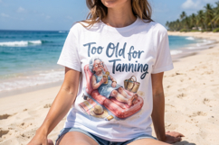Sarcastic Beach Granny Sublimation Product Image 2