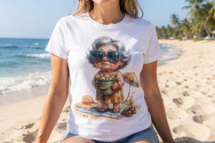 Sarcastic Beach Granny Sublimation Product Image 3
