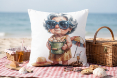 Sarcastic Beach Granny Sublimation Product Image 9