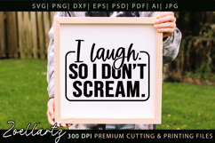 Sarcastic Mental Health SVG Funny Anxiety T-shirt Mug Design Product Image 4