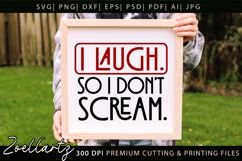 Sarcastic Mental Health SVG Funny Anxiety T-shirt Mug Design Product Image 4