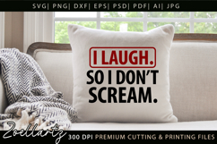 Sarcastic Mental Health SVG Funny Anxiety T-shirt Mug Design Product Image 6