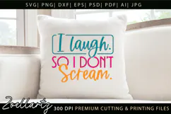 Funny Mental Health SVG Sarcastic Anxiety T-shirt Mug Design Product Image 2