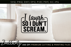 Sarcastic Mental Health SVG Funny Anxiety T-shirt Mug Design Product Image 7