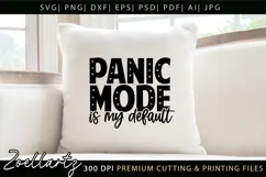 Sarcastic Mental Health SVG Funny Anxiety T-shirt Mug Design Product Image 4